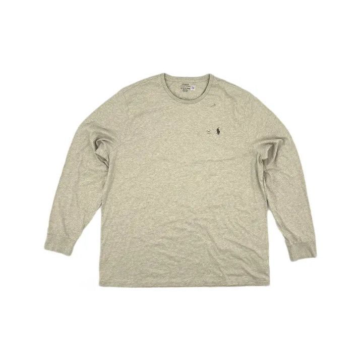 Polo Ralph Lauren Polo Ralph Lauren Casual Solid Long Sleeve T-Shirt Size US XXL / EU 58 / 5 - 2 Thumbnail