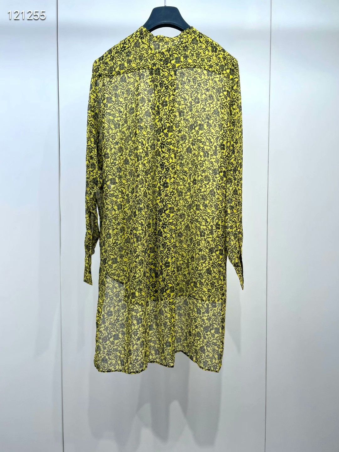 Dior Dior Long Silk Shirt Size XXS / US 00 / IT 34 - 2 Thumbnail