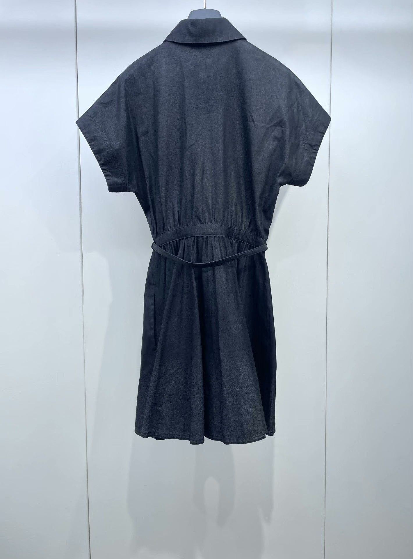 Dior Dior Belted Denim Dress Size XS / US 0-2 / IT 36-38 - 2 Thumbnail
