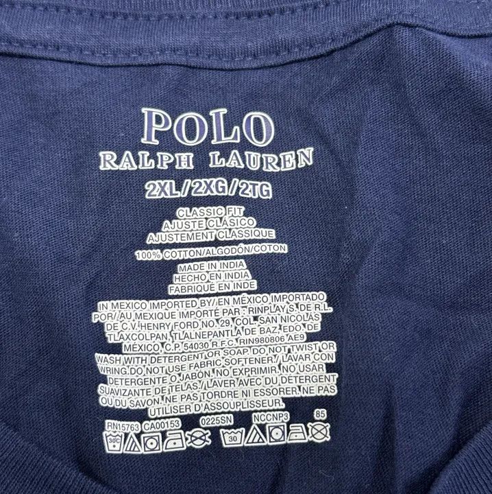Polo Ralph Lauren Polo Ralph Lauren Men's 3-Pack Solid Crew Neck Tees Size US XXL / EU 58 / 5 - 5 Thumbnail