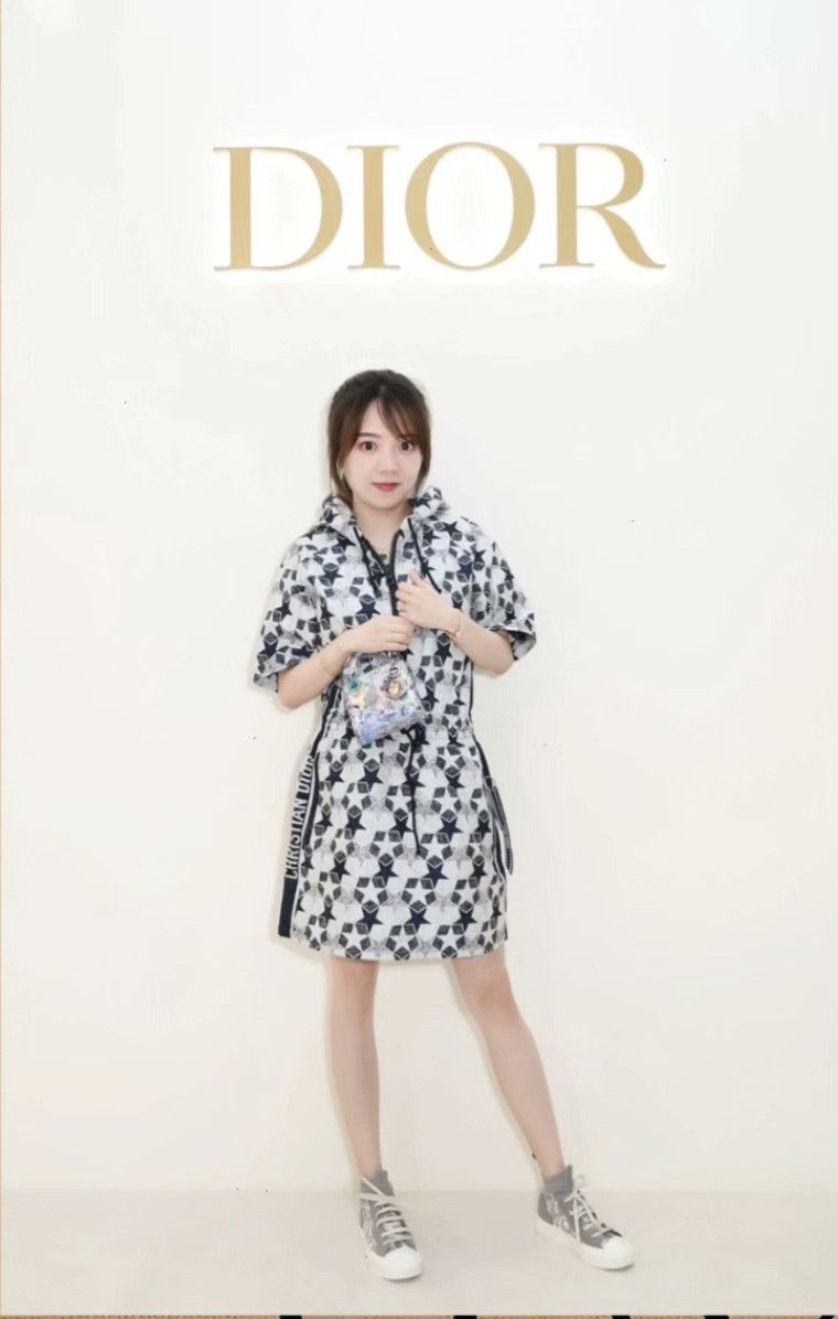 Dior Dior Star Print Dress Size XS / US 0-2 / IT 36-38 - 6 Thumbnail