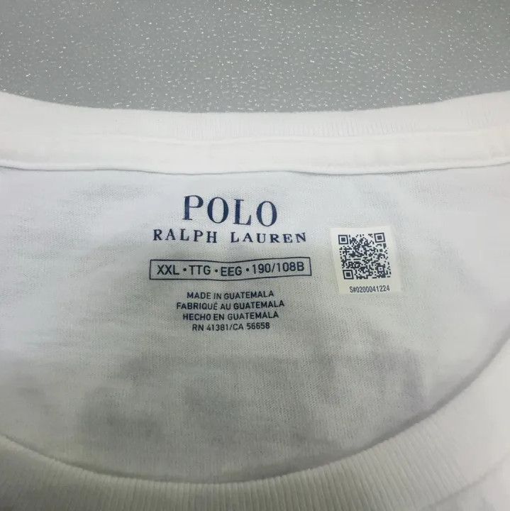 Polo Ralph Lauren Polo Ralph Lauren Logo Embroidered Short-Sleeve T-Shirt Size US XXL / EU 58 / 5 - 4 Thumbnail