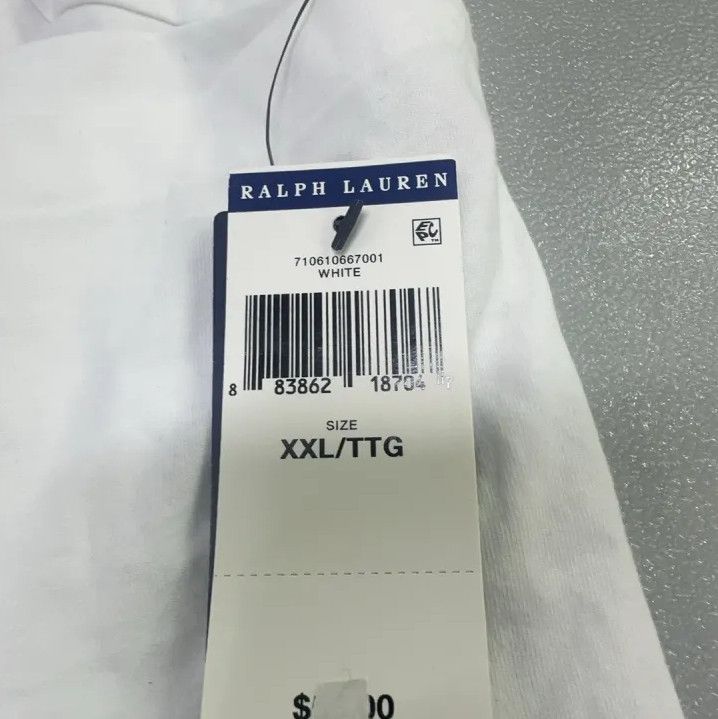 Polo Ralph Lauren Polo Ralph Lauren Logo Embroidered Short-Sleeve T-Shirt Size US XXL / EU 58 / 5 - 5 Thumbnail