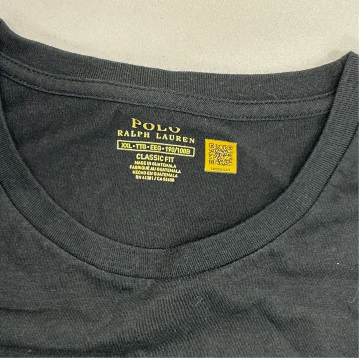 Polo Ralph Lauren Polo Ralph Lauren Men's Solid Crew Neck Short-Sleeve T-Shirt Size US XXL / EU 58 / 5 - 2 Thumbnail