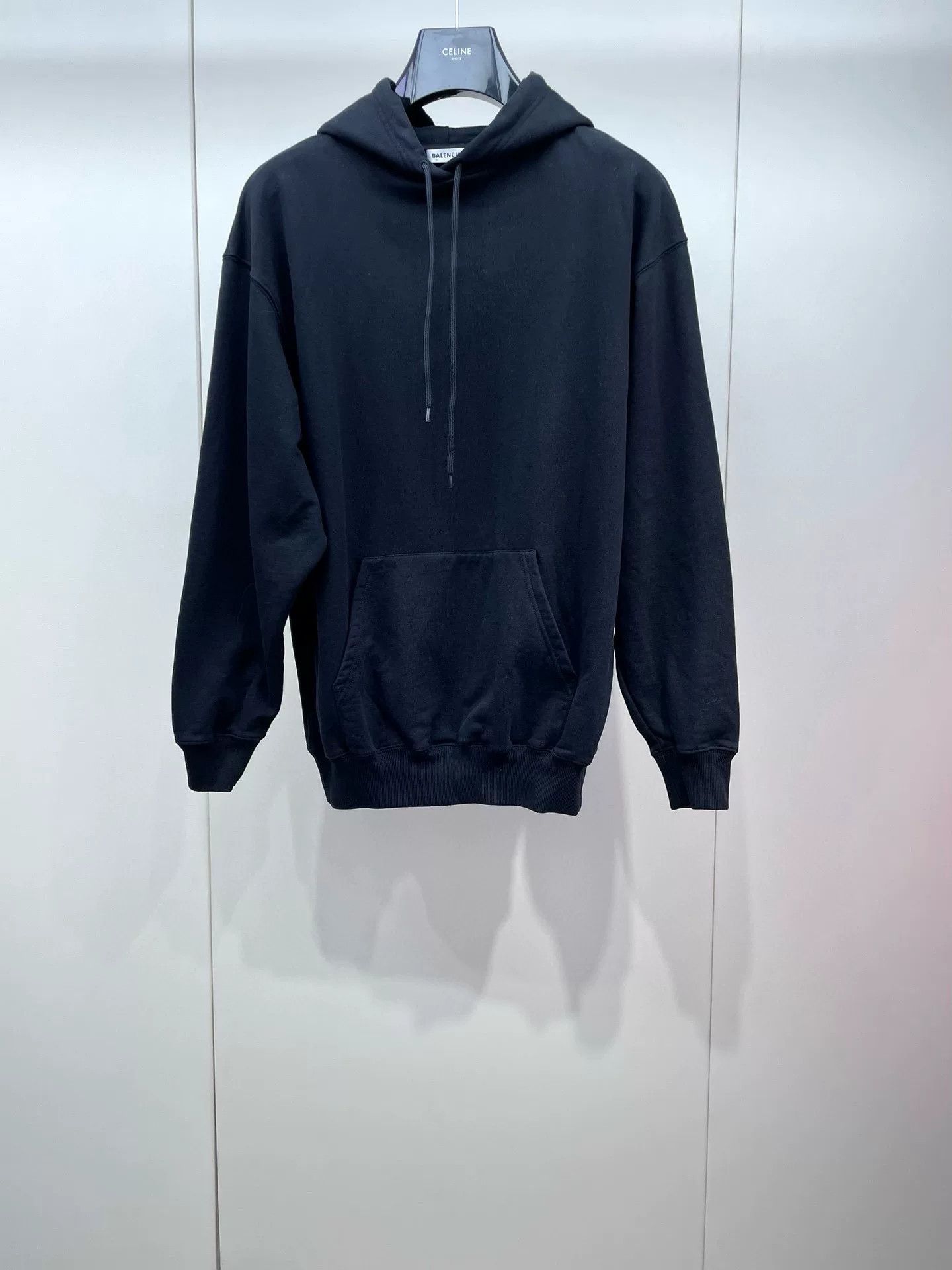Balenciaga Balenciaga Letter Black Hoodie Size US M / EU 48-50 / 2 - 2 Thumbnail