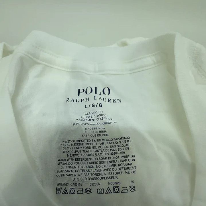 Polo Ralph Lauren Polo Ralph Lauren Men's 3-Pack Logo Embroidered SS Tees Size US L / EU 52-54 / 3 - 4 Thumbnail
