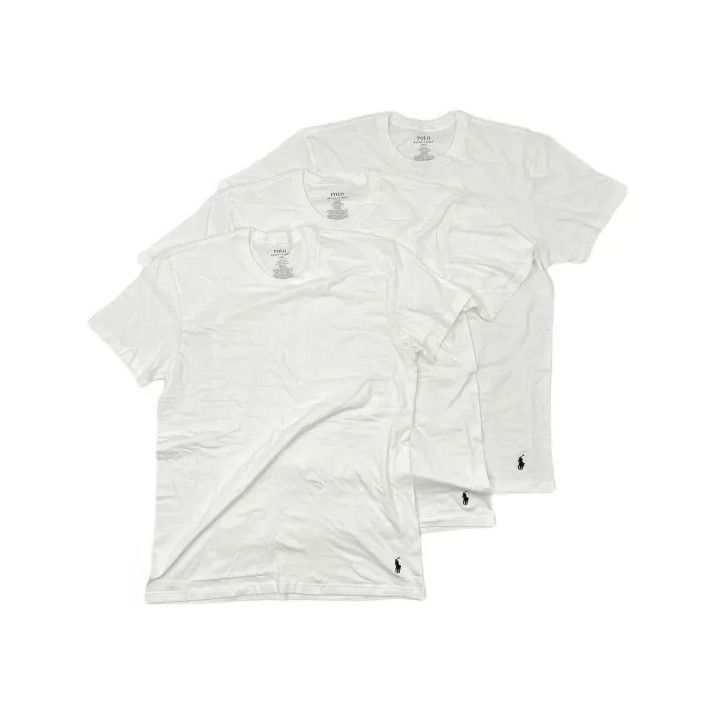 Polo Ralph Lauren Polo Ralph Lauren Men's 3-Pack Logo Embroidered SS Tees Size US L / EU 52-54 / 3 - 2 Thumbnail