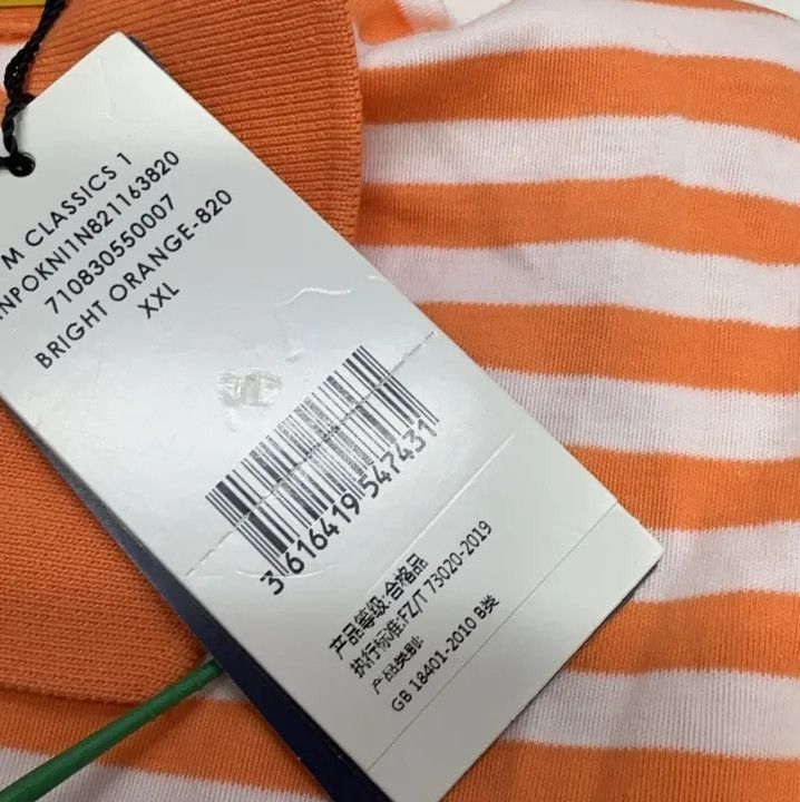 Polo Ralph Lauren Polo Ralph Lauren Striped Logo Embroidery Short-Sleeve Polo Size US XXL / EU 58 / 5 - 3 Thumbnail