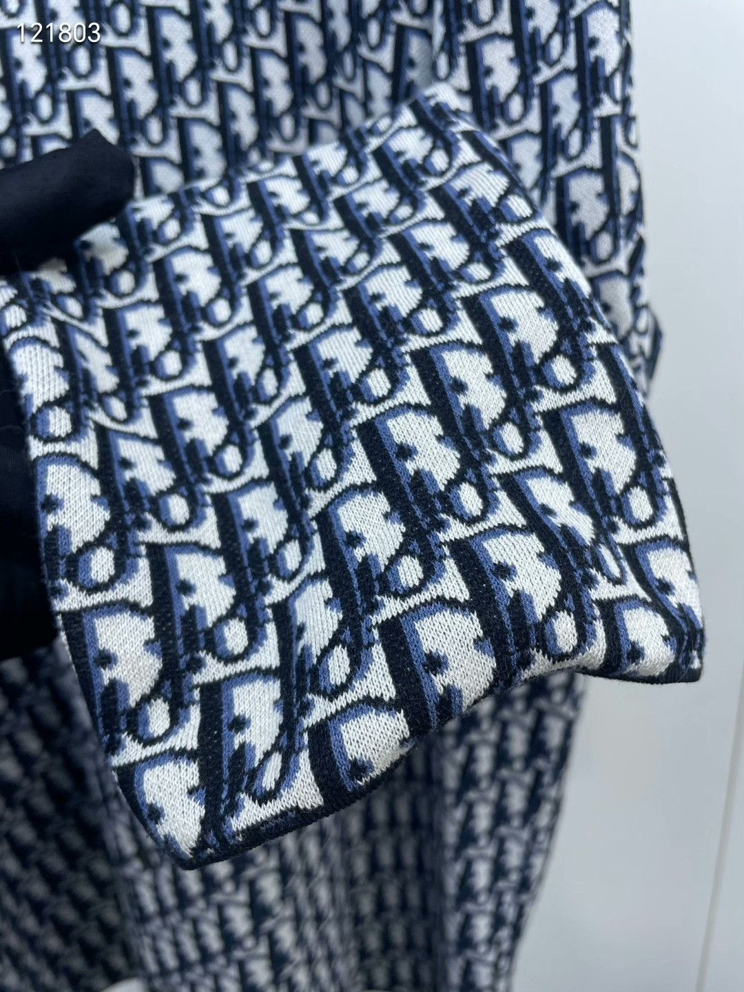Dior Dior Classic All-Over Print Knit Jacket Size US L / EU 52-54 / 3 - 3 Thumbnail