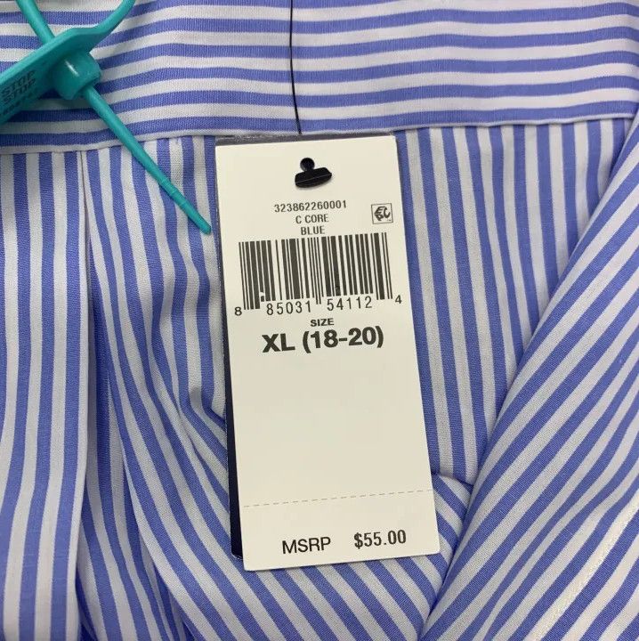 Polo Ralph Lauren Polo Ralph Lauren Kids Logo Embroidered Striped Shirt Size US XL / EU 56 / 4 - 3 Thumbnail