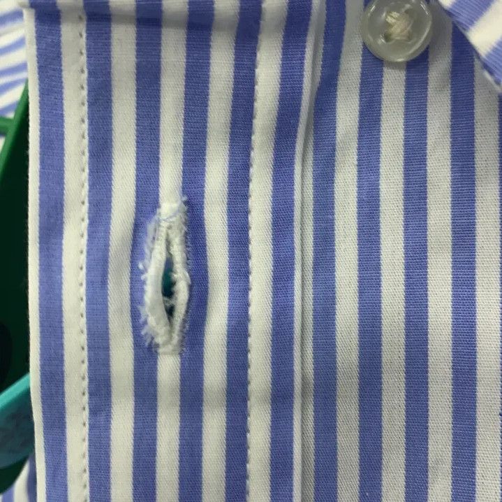 Polo Ralph Lauren Polo Ralph Lauren Kids Logo Embroidered Striped Shirt Size US XL / EU 56 / 4 - 5 Thumbnail