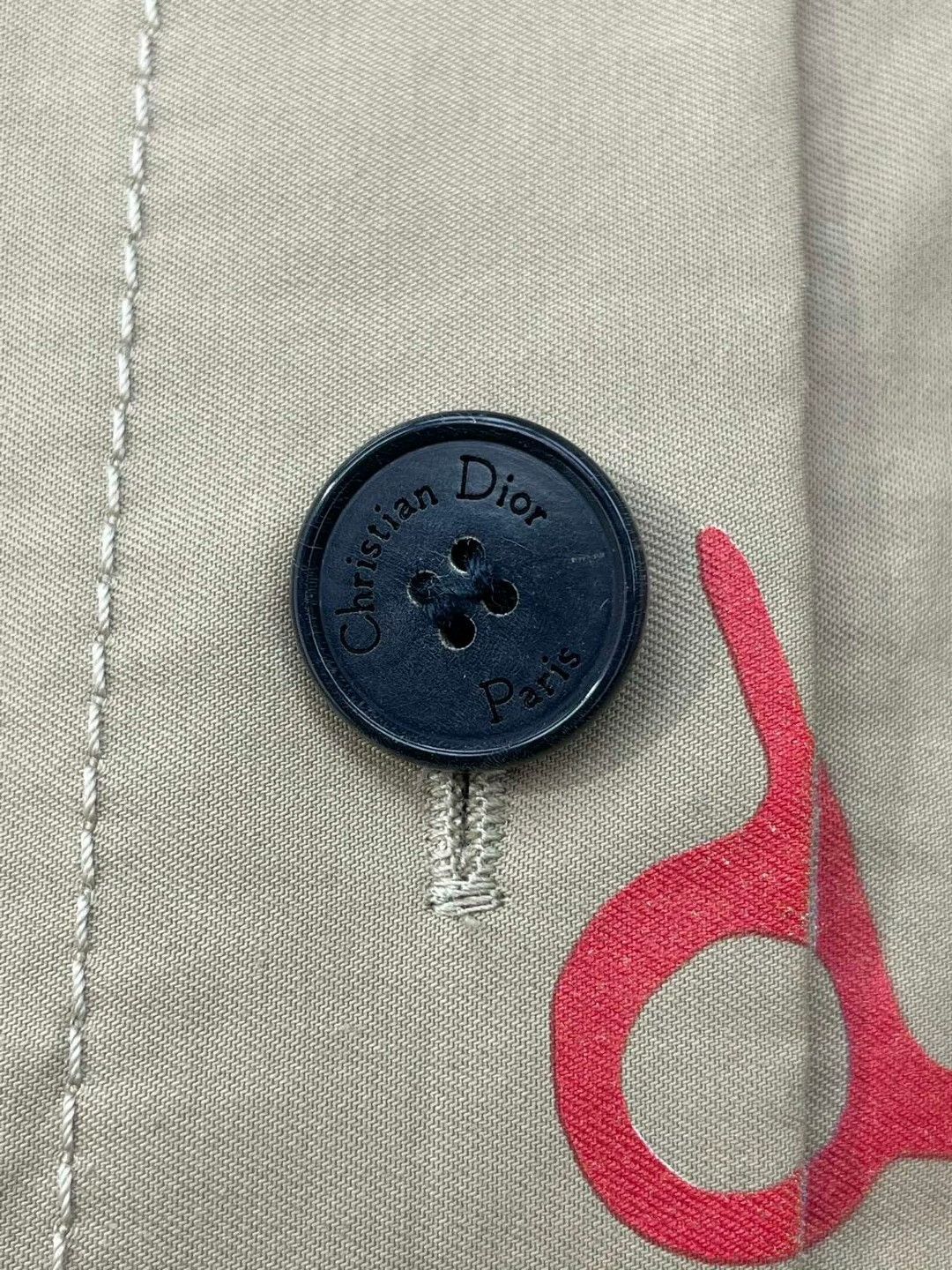 Dior Dior Green Dinosaur Utility Dress Size XS / US 0-2 / IT 36-38 - 6 Thumbnail