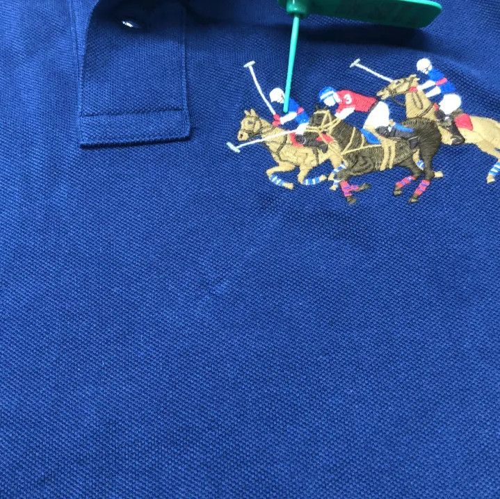 Polo Ralph Lauren Polo Ralph Lauren Three Pony Embroidered Long-Sleeve Polo Size US S / EU 44-46 / 1 - 5 Thumbnail