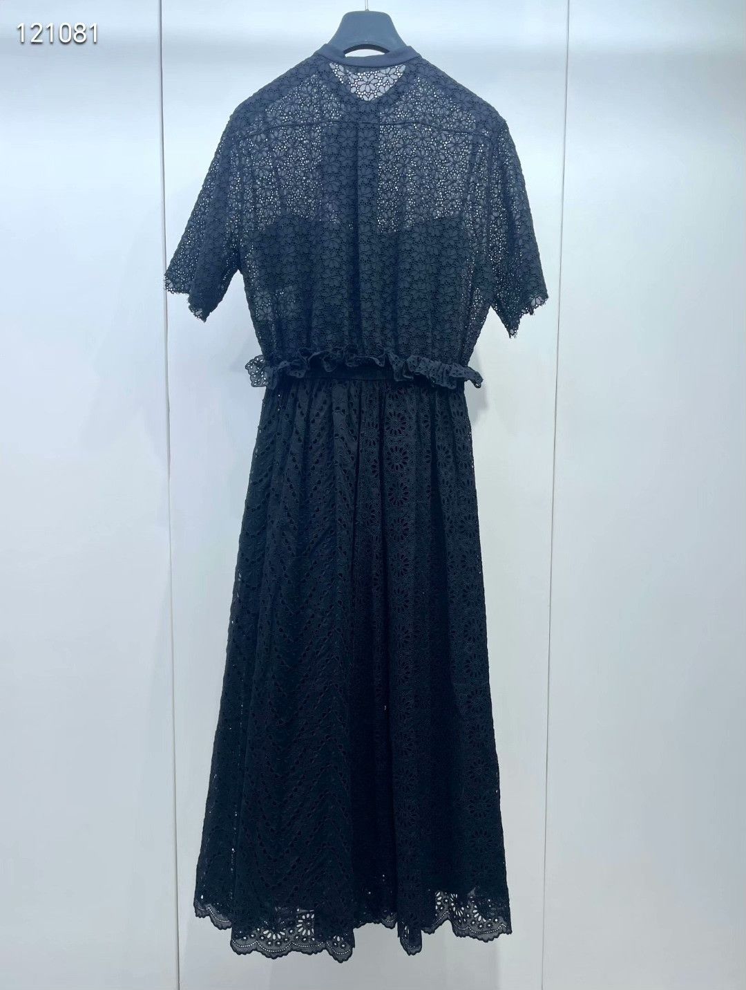 Dior Dior Cotton Lace Strappy Dress Size XS / US 0-2 / IT 36-38 - 2 Thumbnail