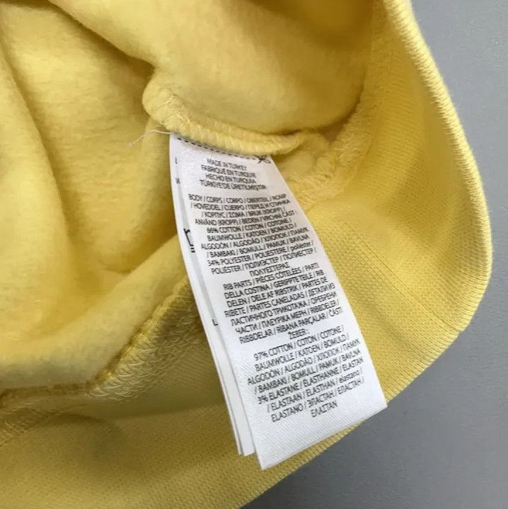 Polo Ralph Lauren Polo Ralph Lauren Bear Print Yellow Sweatshirt Size US XXL / EU 58 / 5 - 6 Thumbnail