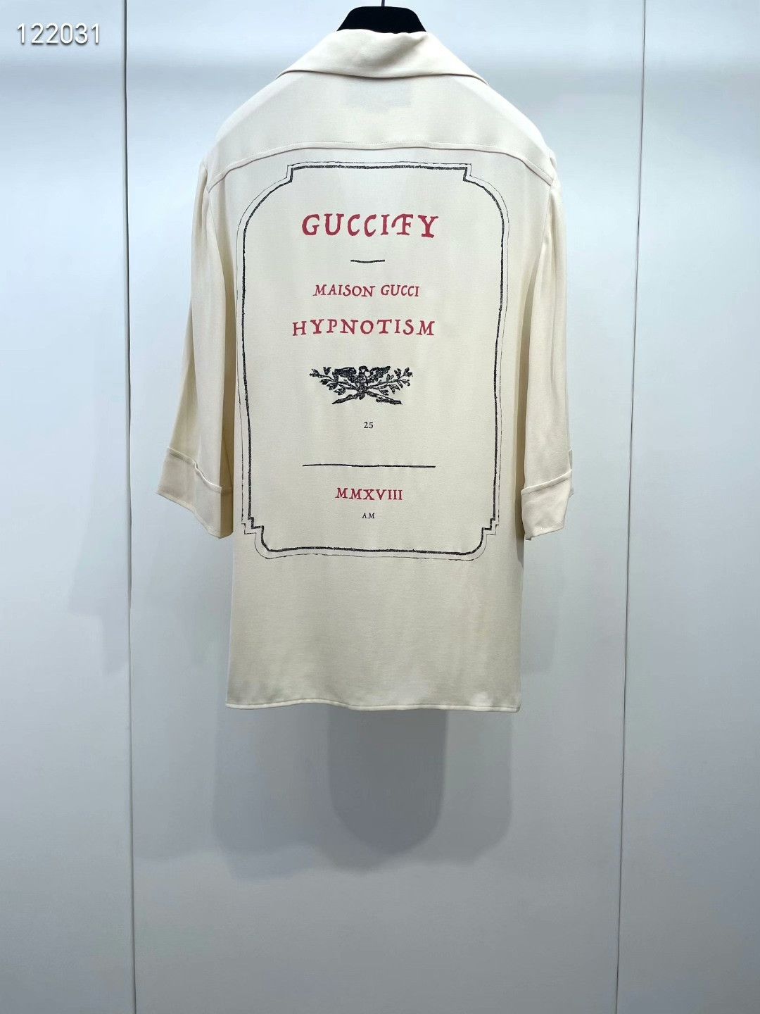 Gucci Gucci Printed Letter Loose Shirt Size S / US 4 / IT 40 - 2 Thumbnail