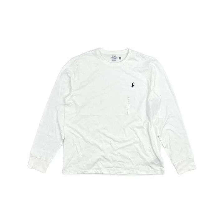 Polo Ralph Lauren Polo Ralph Lauren SS23 Men's White Long-Sleeve T-Shirt Size US L / EU 52-54 / 3 - 2 Thumbnail