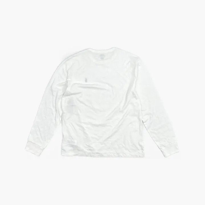 Polo Ralph Lauren Polo Ralph Lauren SS23 Men's White Long-Sleeve T-Shirt Size US L / EU 52-54 / 3 - 3 Thumbnail