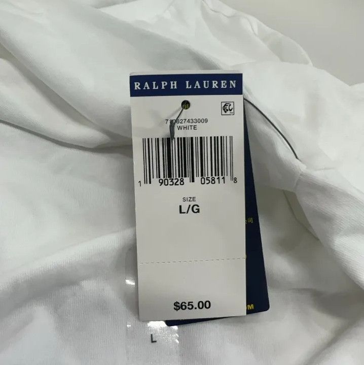 Polo Ralph Lauren Polo Ralph Lauren SS23 Men's White Long-Sleeve T-Shirt Size US L / EU 52-54 / 3 - 5 Thumbnail