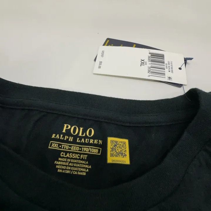 Polo Ralph Lauren Polo Ralph Lauren FW22 Solid Pony Logo Short-Sleeve T-Shirt Size US XXL / EU 58 / 5 - 4 Thumbnail