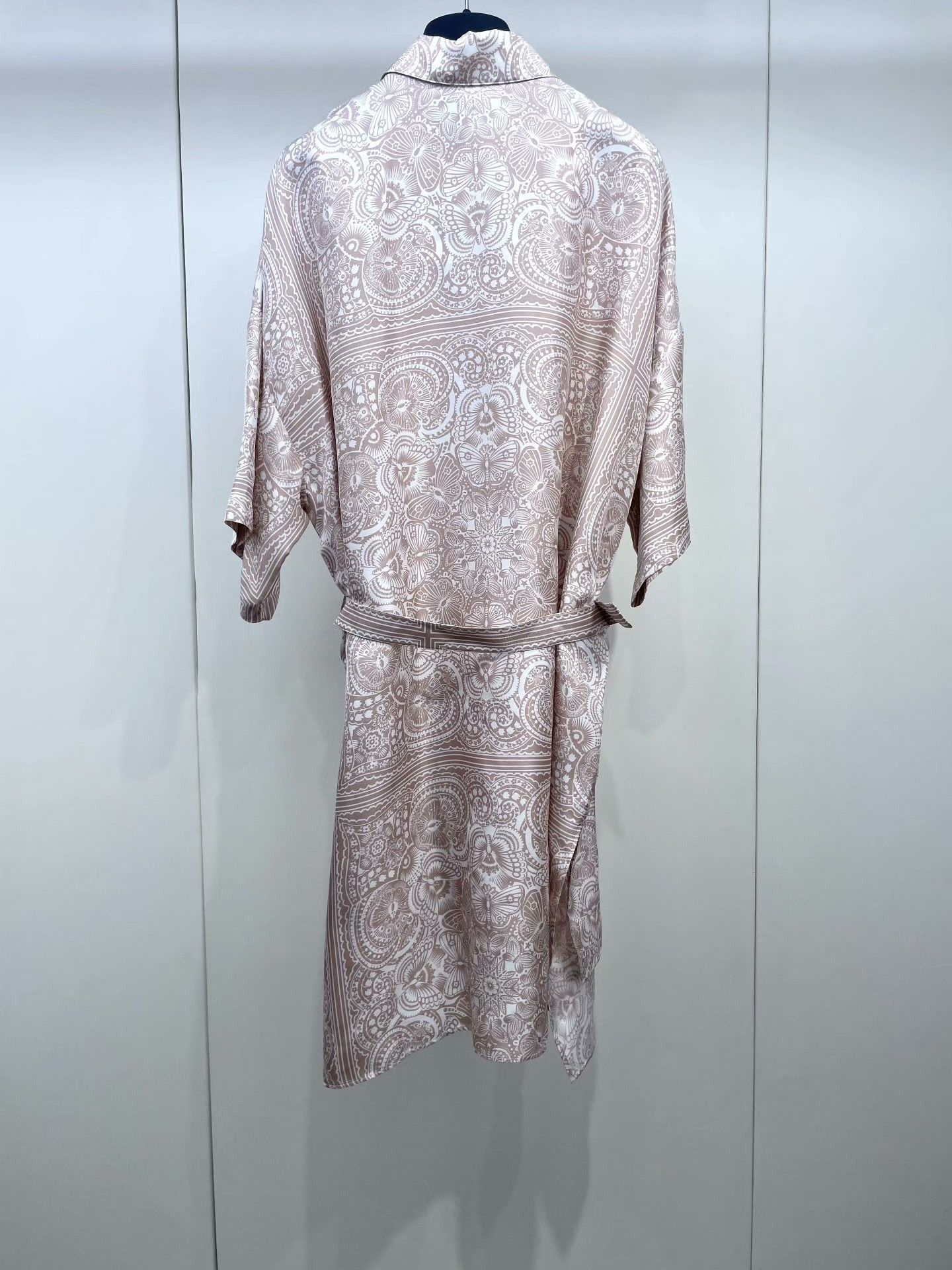 Dior Dior 2025 Belted Silk Dress Size S / US 4 / IT 40 - 2 Thumbnail