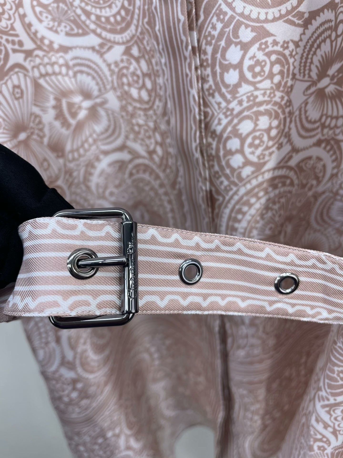 Dior Dior 2025 Belted Silk Dress Size S / US 4 / IT 40 - 3 Thumbnail
