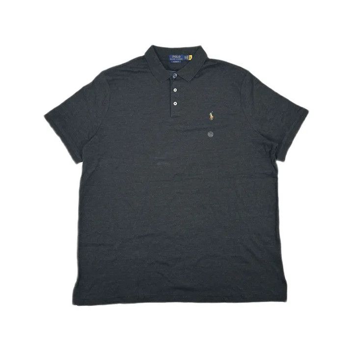 Polo Ralph Lauren Polo Ralph Lauren Logo Embroidered Short Sleeve Polo Size US XXL / EU 58 / 5 - 2 Thumbnail