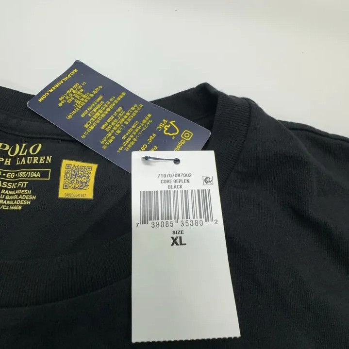 Polo Ralph Lauren Polo Ralph Lauren Solid Pony Logo Short Sleeve T-Shirt Size US XL / EU 56 / 4 - 4 Thumbnail