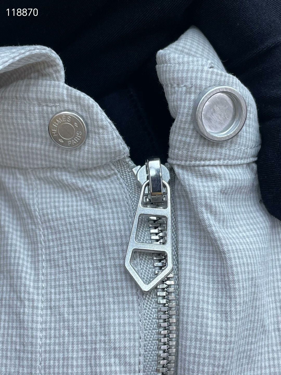 Hermes Hermes SS24 Seersucker Fake Two-Piece Shirt Size US S / EU 44-46 / 1 - 4 Thumbnail