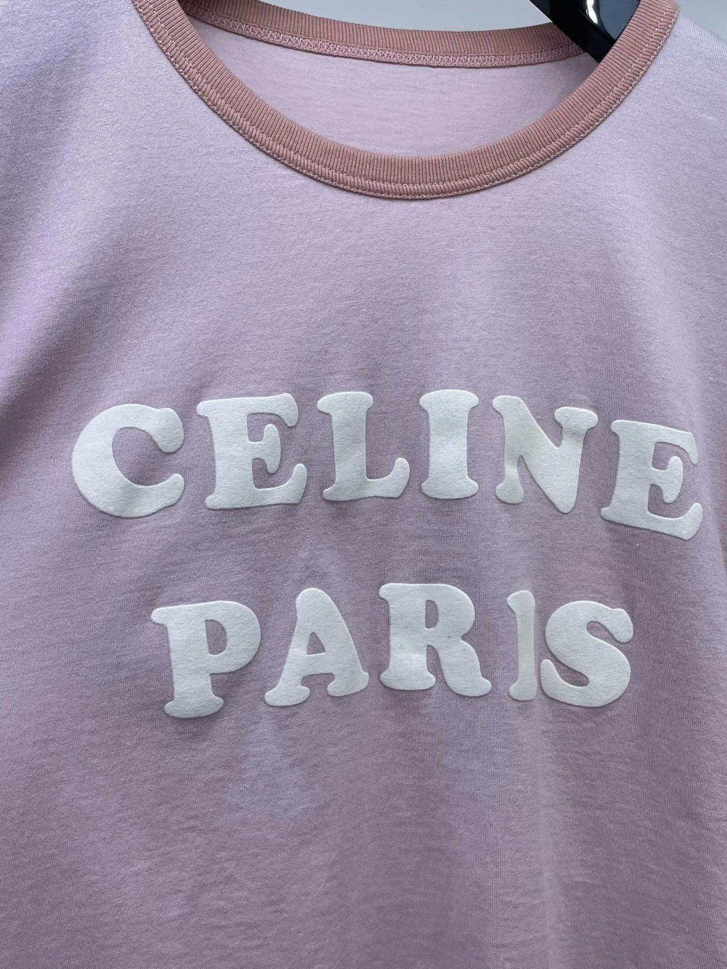 Celine Celine 2025 Pink Short-Sleeve Top Size XS / US 0-2 / IT 36-38 - 3 Thumbnail