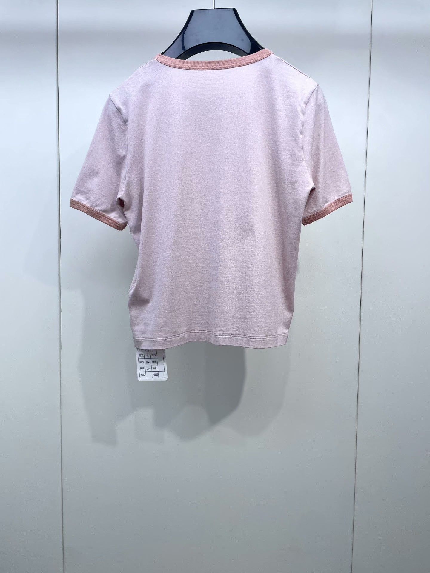 Celine Celine 2025 Pink Short-Sleeve Top Size XS / US 0-2 / IT 36-38 - 2 Thumbnail