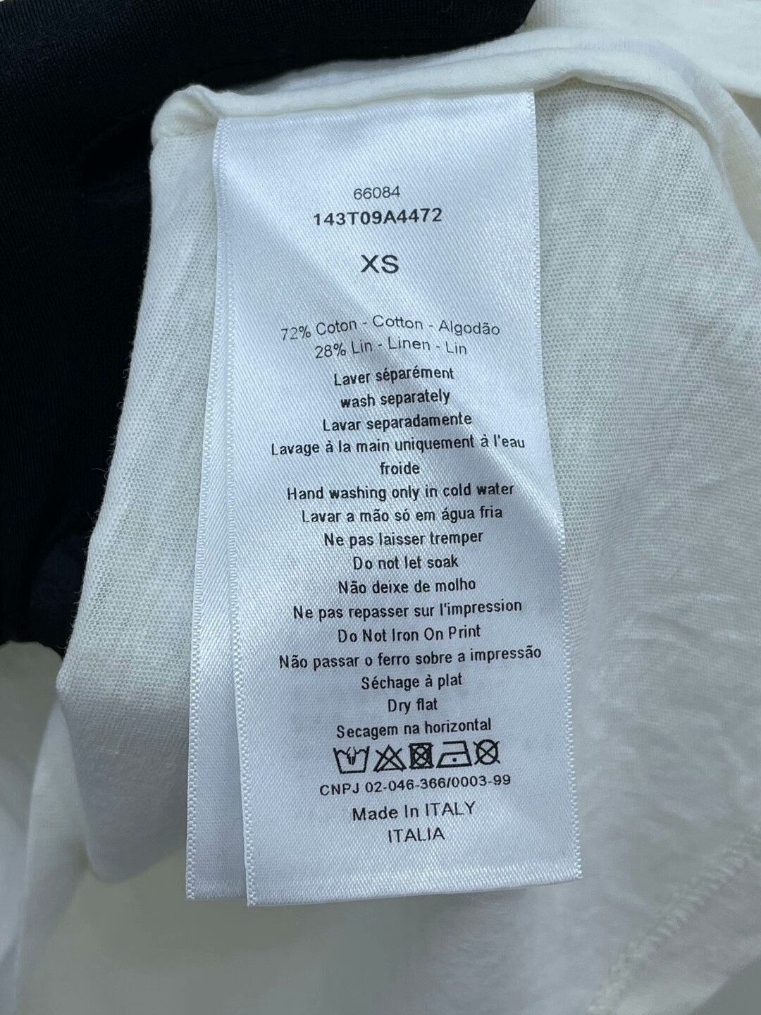 Dior Dior Bee Letter Short-Sleeve T-Shirt Size S / US 4 / IT 40 - 6 Thumbnail