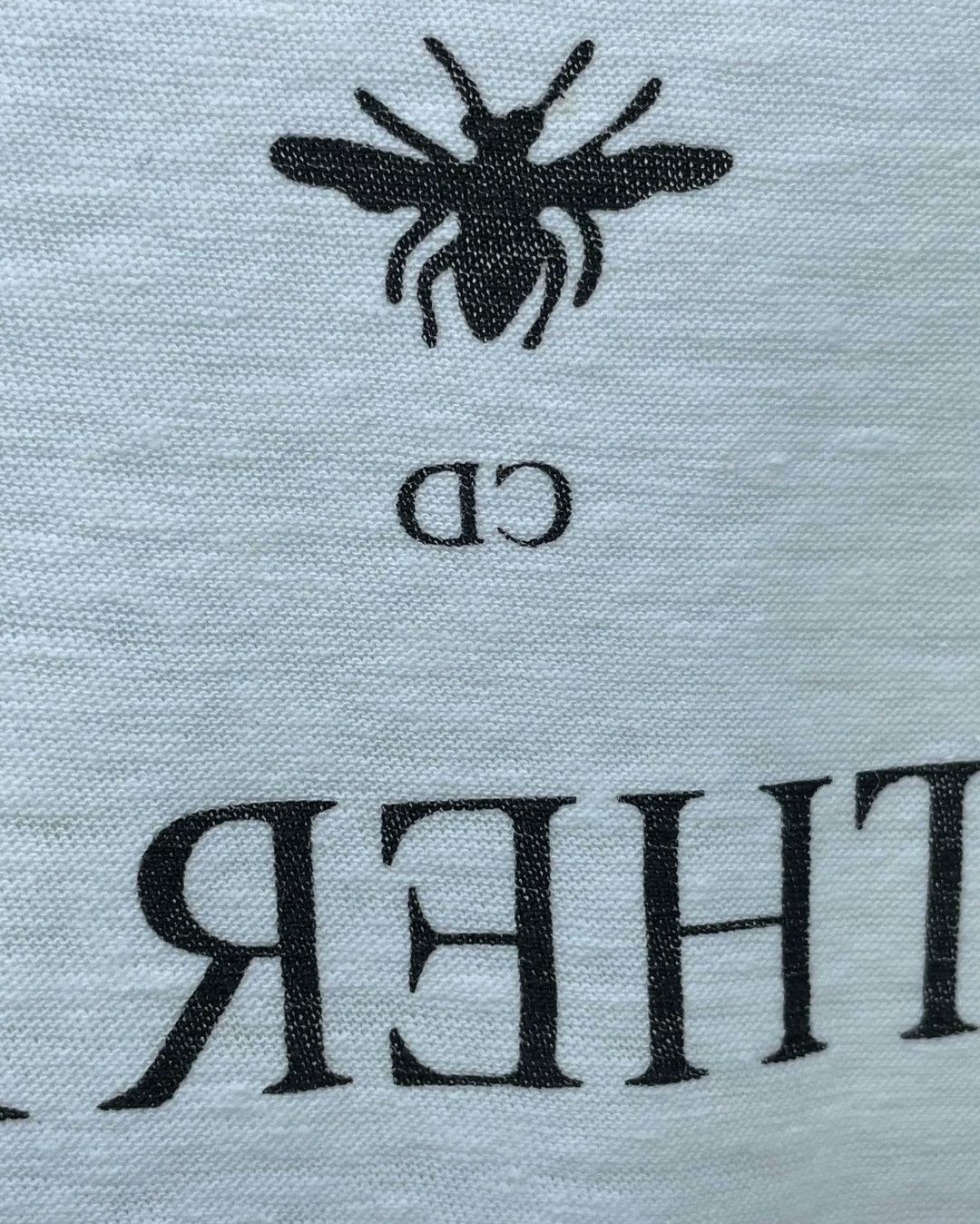 Dior Dior Bee Letter Short-Sleeve T-Shirt Size S / US 4 / IT 40 - 3 Thumbnail