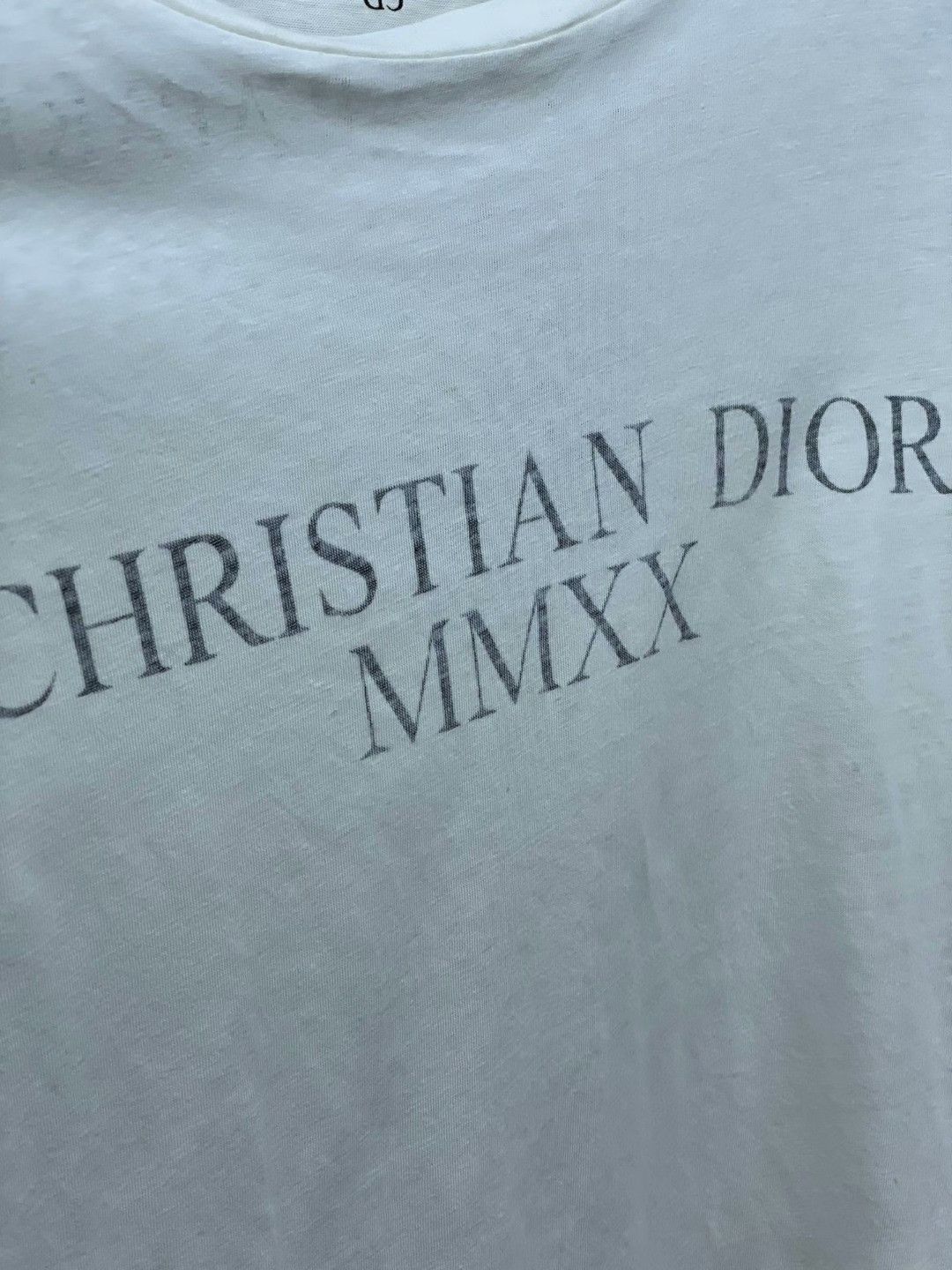 Dior Dior Bee Letter Short-Sleeve T-Shirt Size S / US 4 / IT 40 - 4 Thumbnail