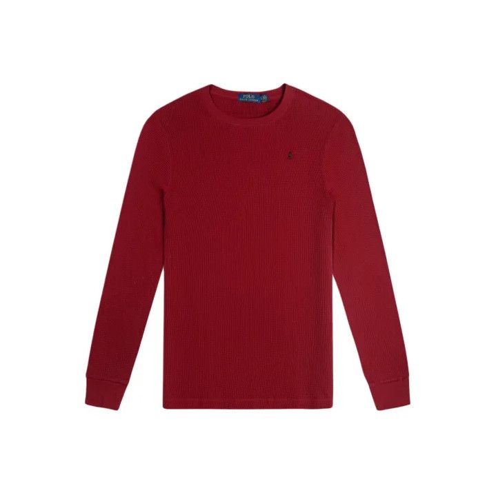 Polo Ralph Lauren Polo Ralph Lauren Embroidered Pony Waffle Crewneck Sweatshirt Size US S / EU 44-46 / 1 - 2 Thumbnail