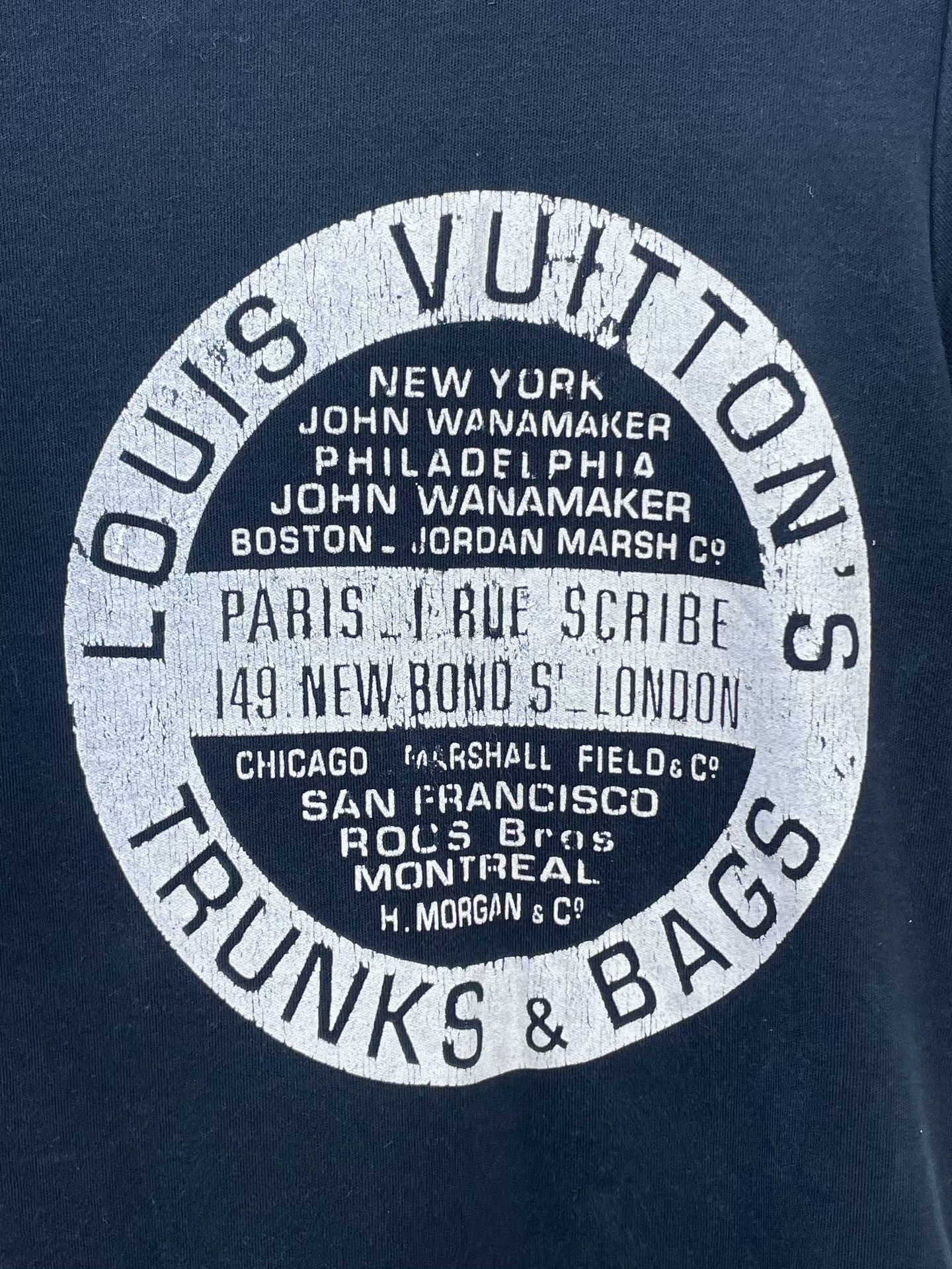 Louis Vuitton LV Black Short Sleeve T-shirt Size US S / EU 44-46 / 1 - 3 Thumbnail