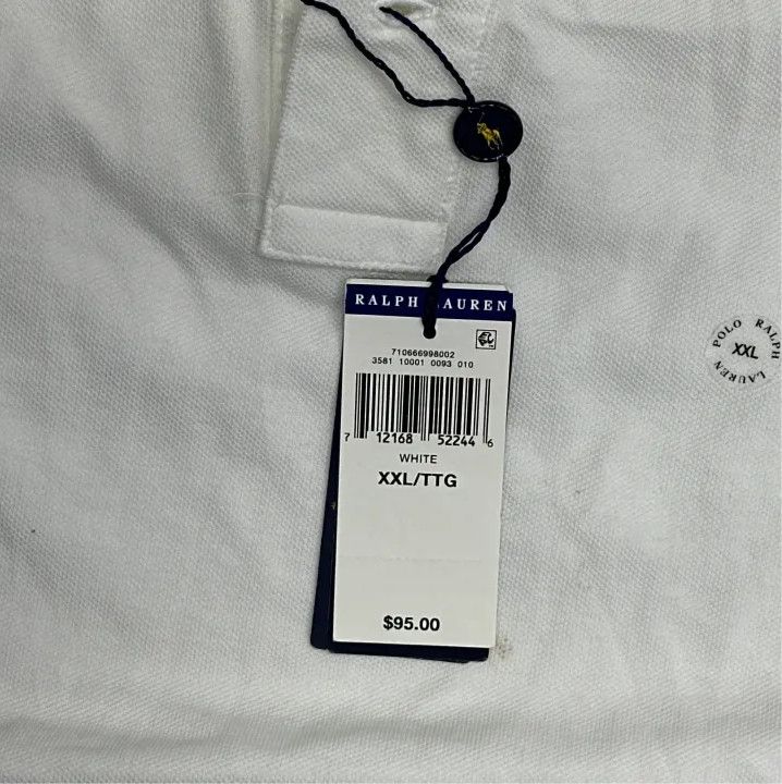 Polo Ralph Lauren Polo Ralph Lauren Men's Classic Logo Embroidered Polo Size US XXL / EU 58 / 5 - 2 Thumbnail
