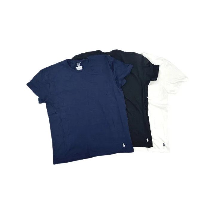 Polo Ralph Lauren Polo Ralph Lauren Men's 3-Pack Solid Crew Neck Tees Size US XL / EU 56 / 4 - 2 Thumbnail