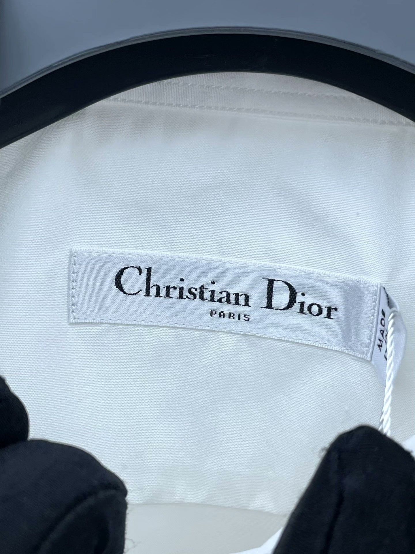 Dior Dior Embroidered Bee Tulle Shirt Size XXS / US 00 / IT 34 - 5 Thumbnail
