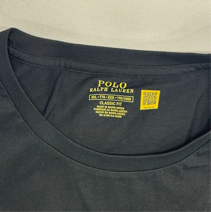 Polo Ralph Lauren Polo Ralph Lauren FW22 Solid Pony Logo Short-Sleeve T-Shirt Size US XXL / EU 58 / 5 - 3 Thumbnail