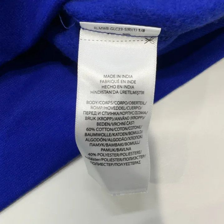 Polo Ralph Lauren Polo Ralph Lauren Blue Letter Print Long Sleeve Sweatshirt Size US S / EU 44-46 / 1 - 6 Thumbnail