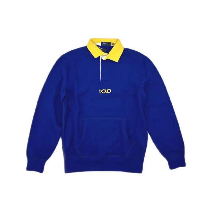 Polo Ralph Lauren Polo Ralph Lauren Blue Letter Print Long Sleeve Sweatshirt Size US S / EU 44-46 / 1 - 2 Thumbnail