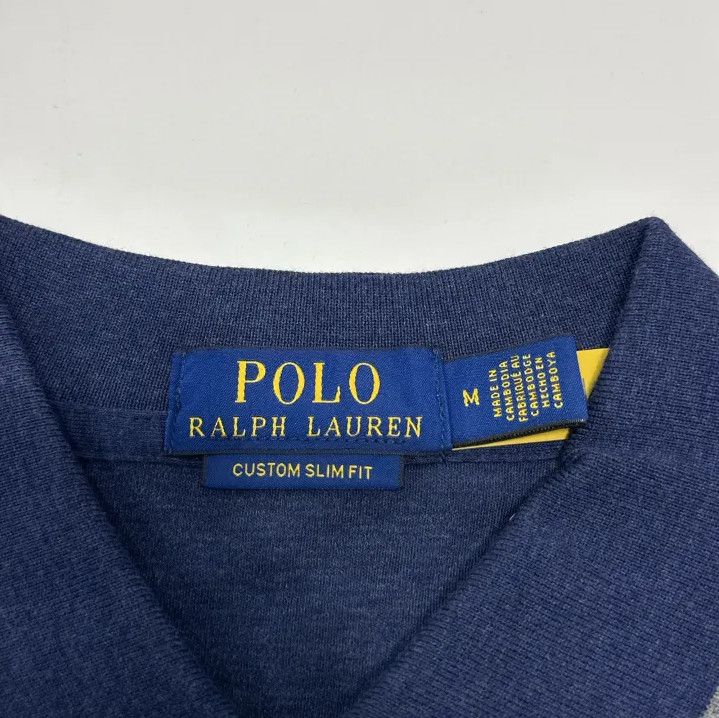 Polo Ralph Lauren Polo Ralph Lauren Blue Long-Sleeve Polo Shirt Size US M / EU 48-50 / 2 - 5 Thumbnail