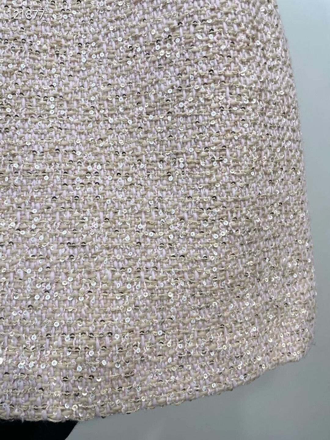 Miu Miu Miu Miu Pink Sequin Skirt Size 38" / US 16 / IT 52 - 3 Thumbnail