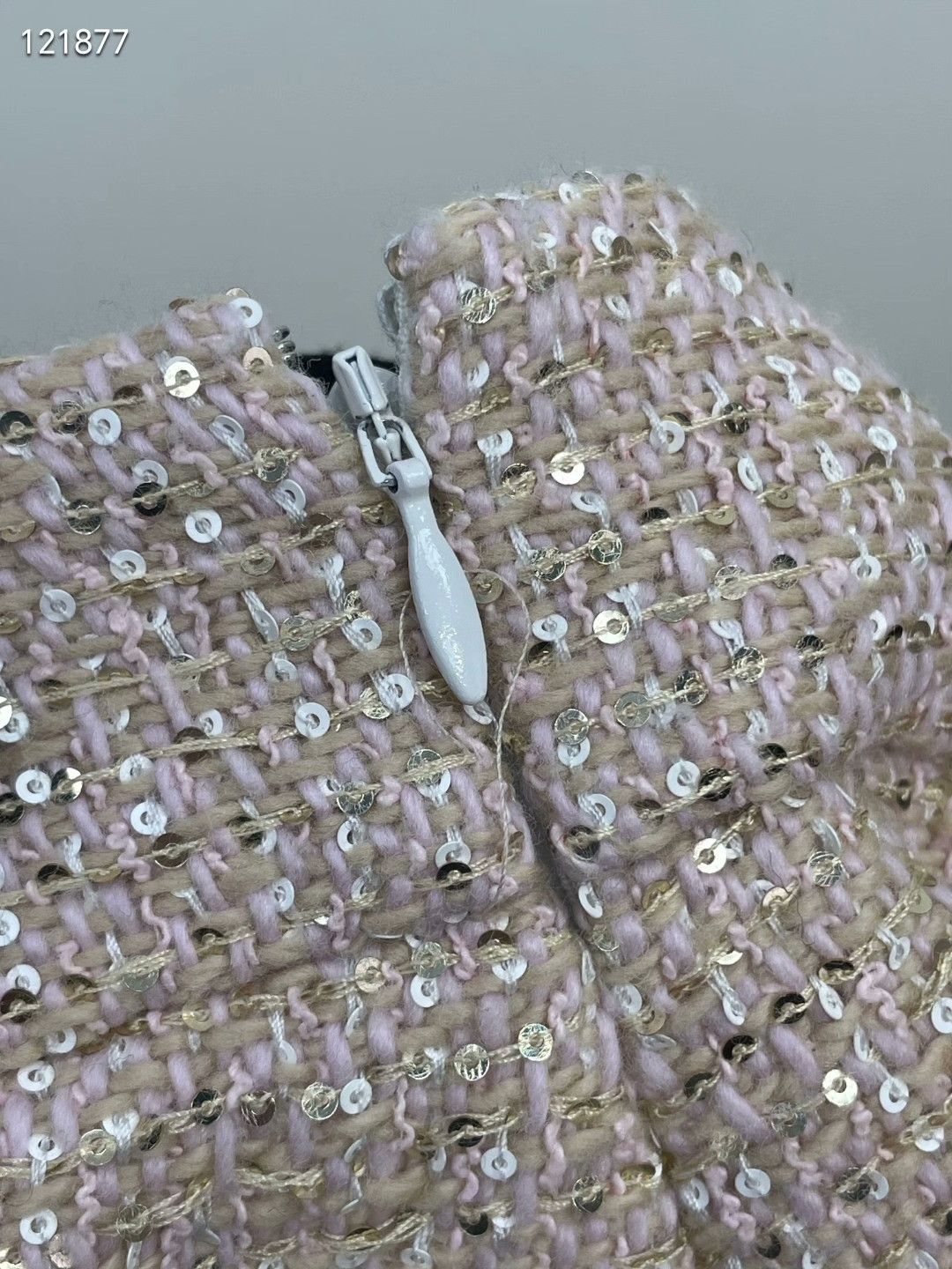 Miu Miu Miu Miu Pink Sequin Skirt Size 38" / US 16 / IT 52 - 4 Thumbnail
