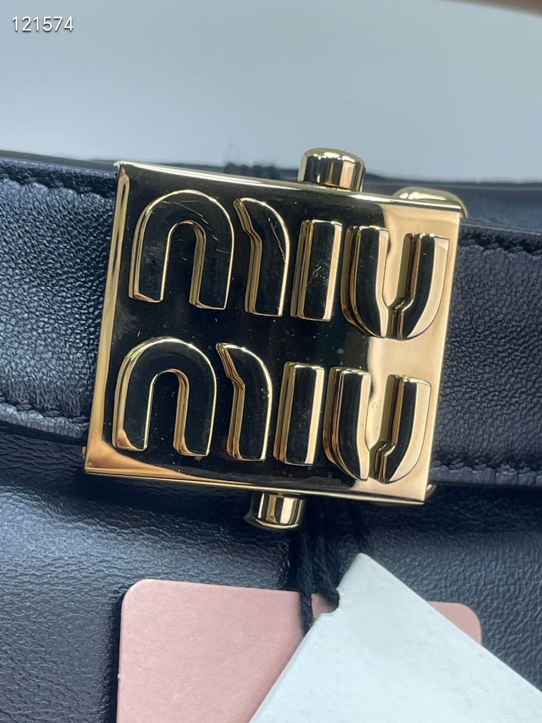 Miu Miu Miu Miu Metallic Logo Sheepskin Skirt Size 40" / US 18 - 4 Thumbnail