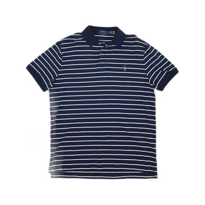 Polo Ralph Lauren Polo Ralph Lauren Striped Casual Polo Shirt Size US L / EU 52-54 / 3 - 2 Thumbnail