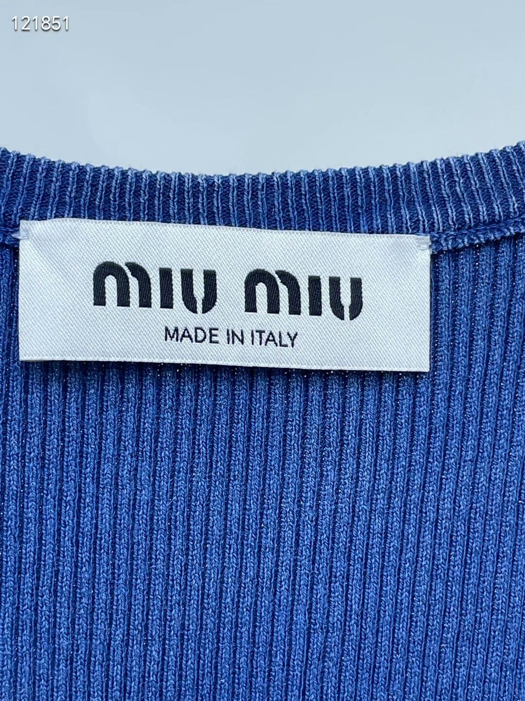 Miu Miu Miu Miu 2024 Fitted Jacquard Logo Camisole Size XS / US 0-2 / IT 36-38 - 4 Thumbnail