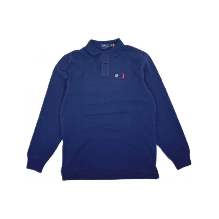 Polo Ralph Lauren Polo Ralph Lauren FW22 Slim-Fit Logo Long-Sleeve Polo Size US S / EU 44-46 / 1 - 2 Thumbnail