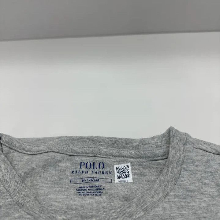 Polo Ralph Lauren Polo Ralph Lauren Gray Logo Embroidered Short-Sleeve T-Shirt Size US M / EU 48-50 / 2 - 4 Thumbnail